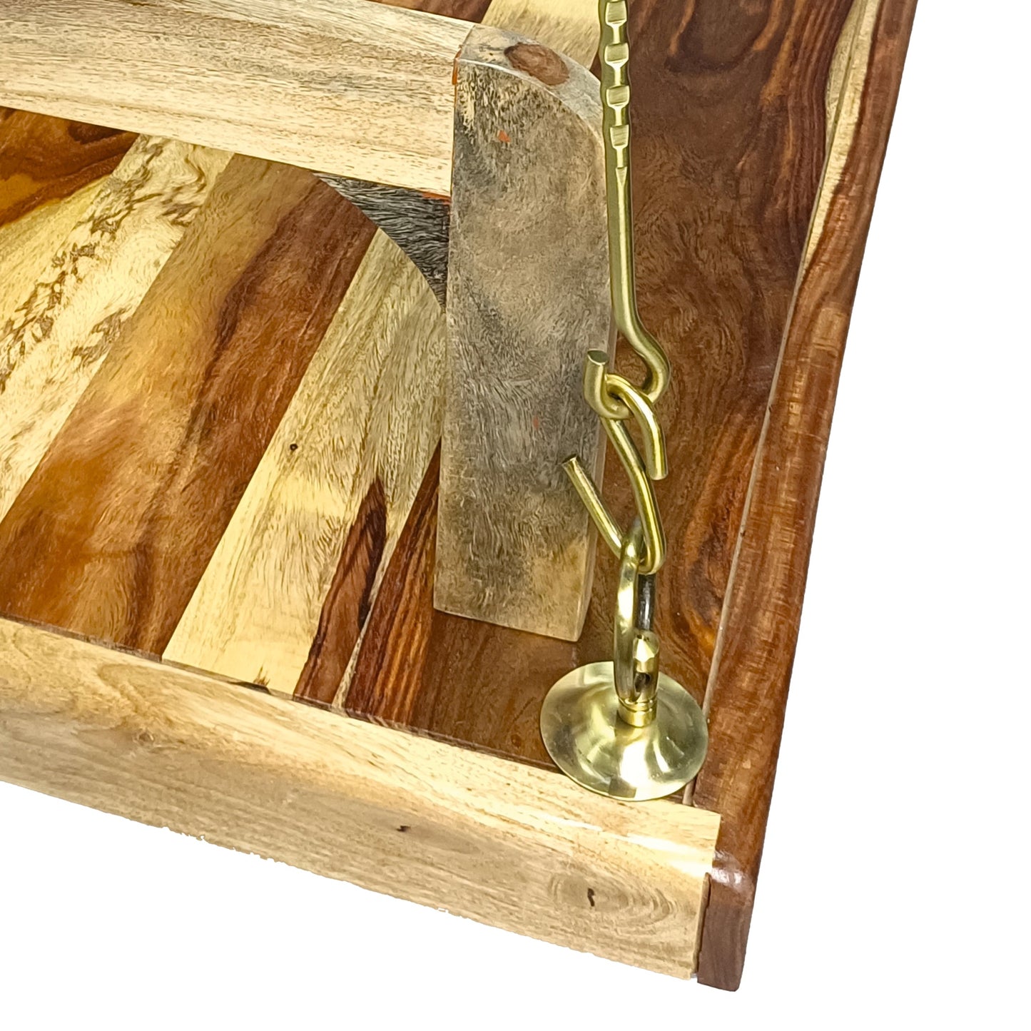 Swing Back & Side Support | Natural Finish