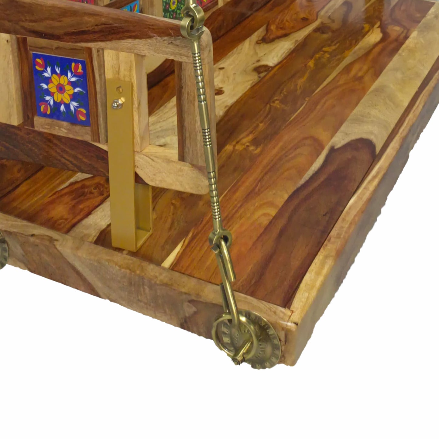 Swing Convertible Indian Rosewood Natural Finish