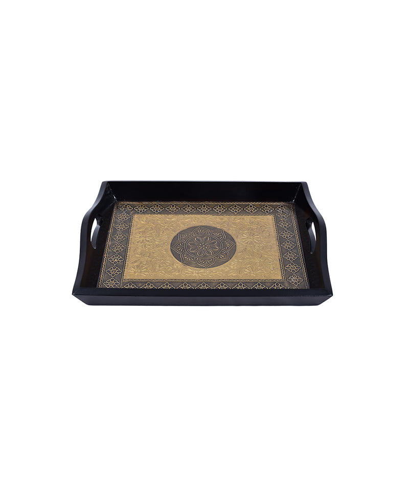 Wooden Tray Set Of Three