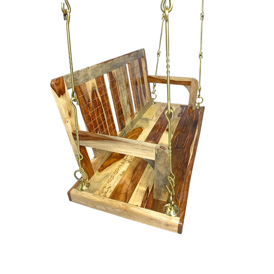 Swing Back & Side Support | Natural Finish